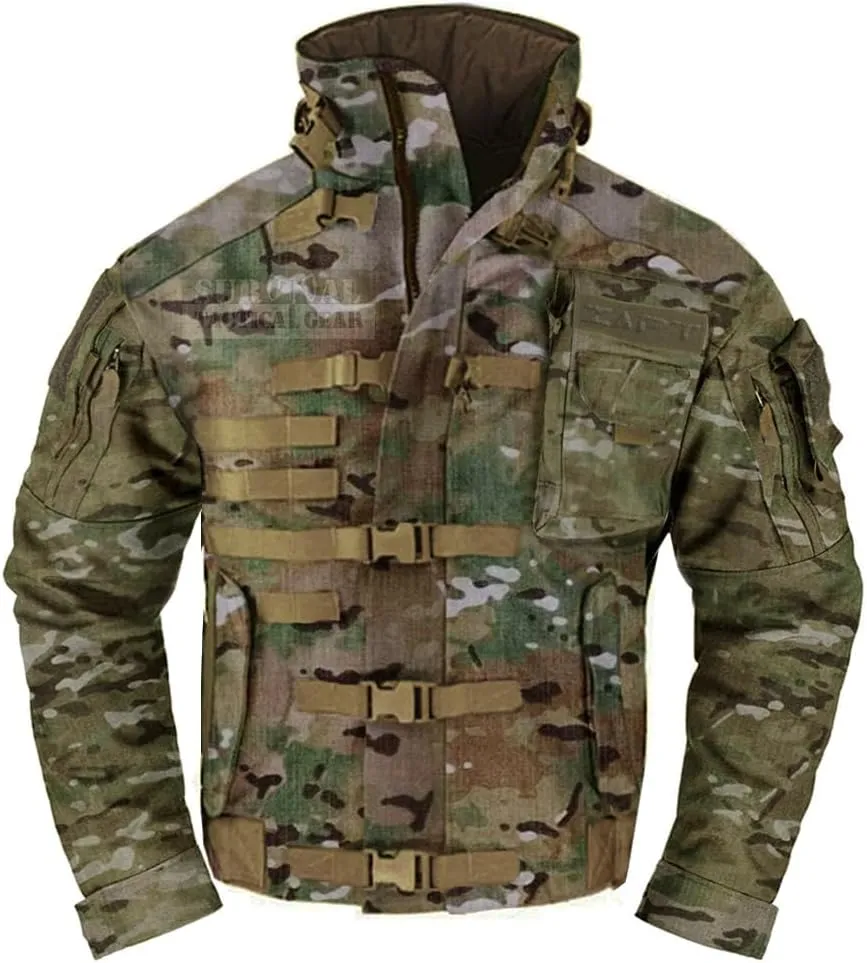 1000D CORDURA US Army Tactical Jacket Military Waterproof Windproof Hard Shell Jackets