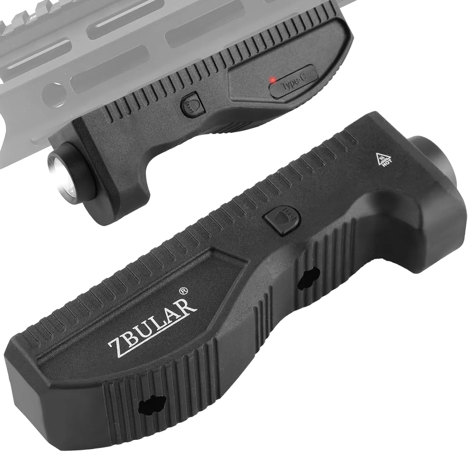 1450 Lumens Weapon Light, Tactical Flashlight for Rifle,MLOK Mount Weapon Light with Compatible with M-Lok Rail