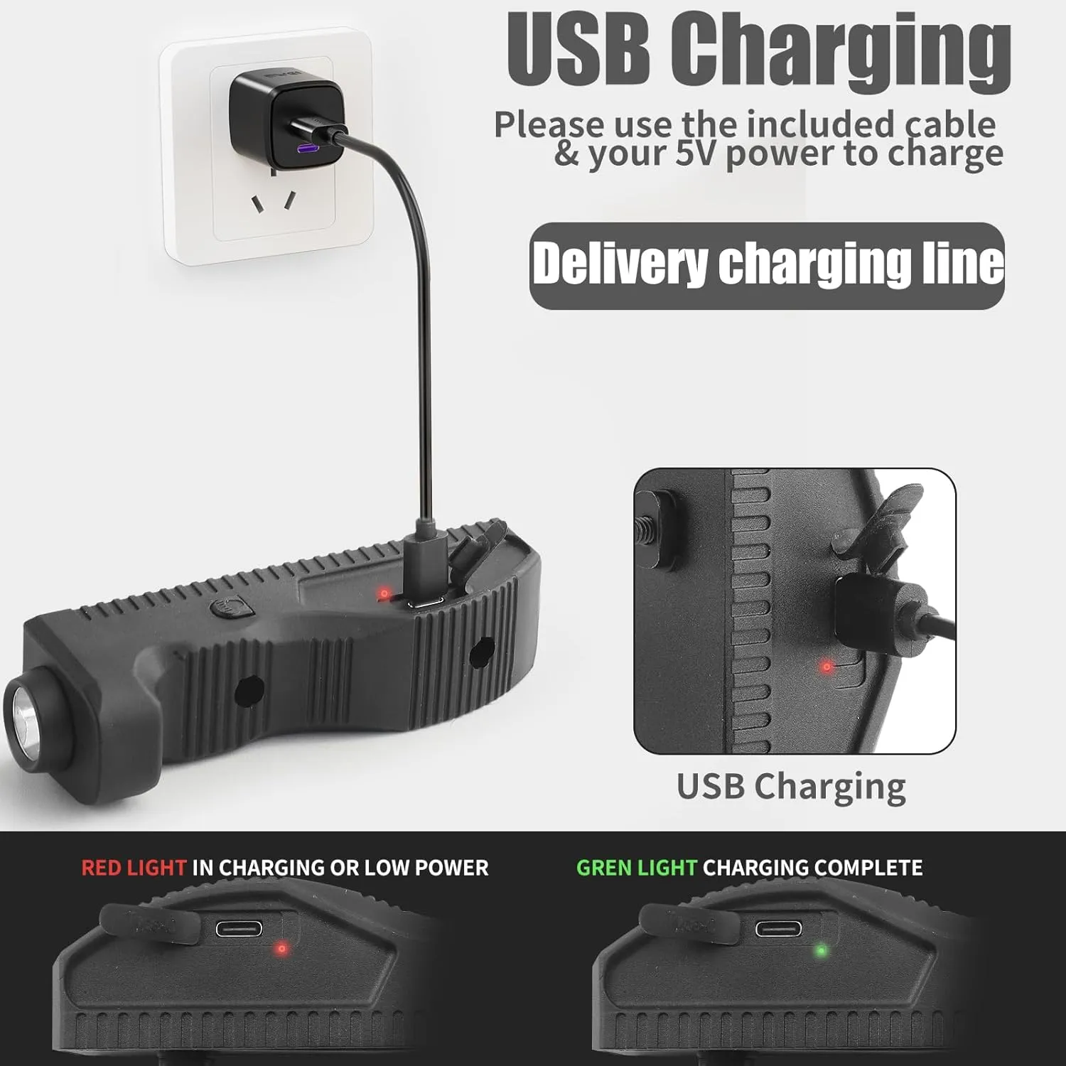 1450 Lumens Weapon Light, Tactical Flashlight for Rifle,MLOK Mount Weapon Light with Compatible with M-Lok Rail