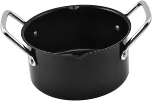 1pc Outdoor Cookware Non-Stick Stainless Steel Pot Camping Cookware Kit Soup Pot for Stew Stir-Fry