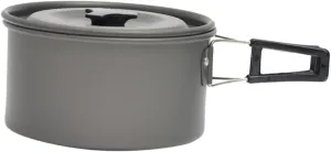 1set Camping Cookware Portable Non-Stick Cooking Pot for Outdoor Activities Lightweight Easy to Clean Hiking Cookware for Quick Cooking for Camping and Picnics