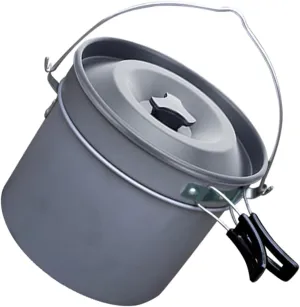 1set Portable Outdoor Camping Cookware People Lightweight Non-Stick Backpacking Pots for Hiking Picnics and Outdoor Cooking Cook Set