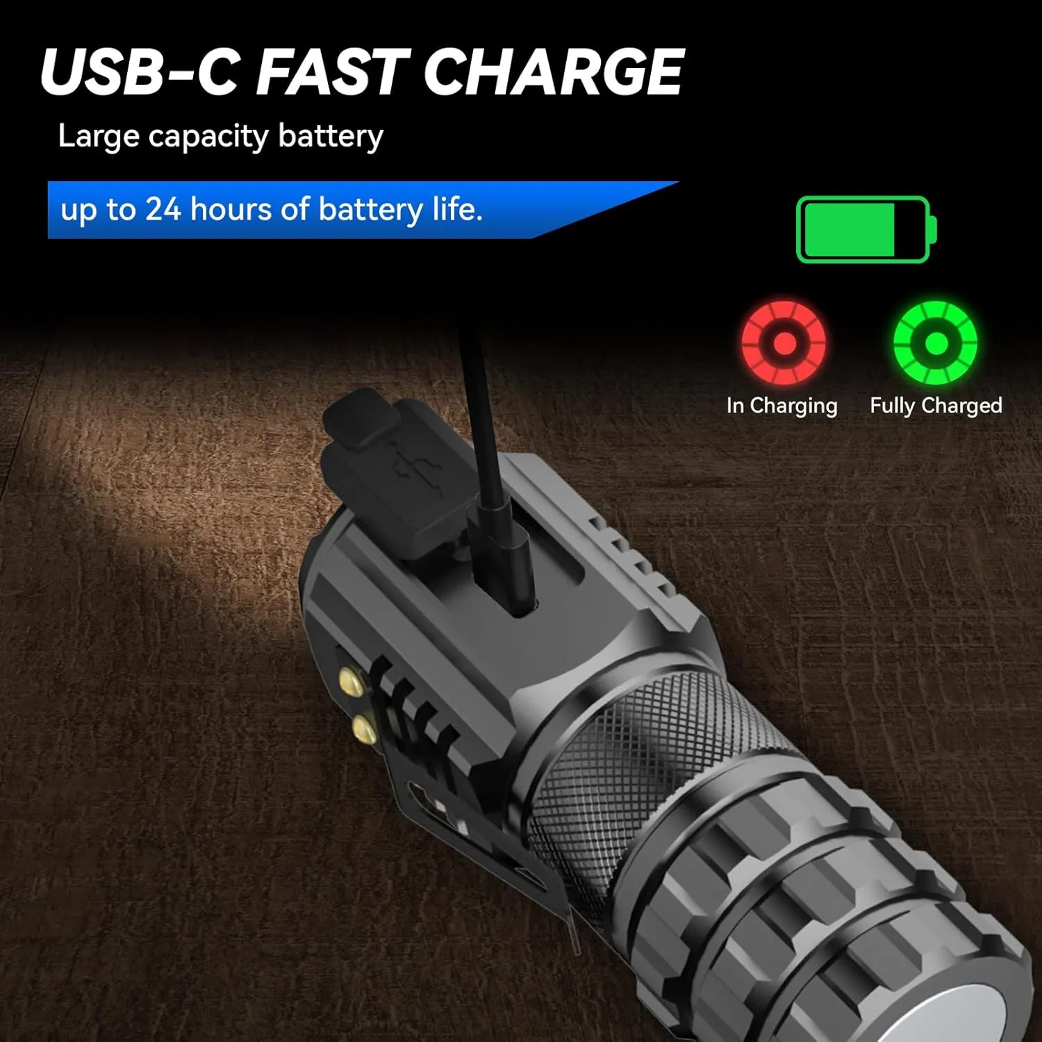 2-Pack XC06 Mini Flashlight Rechargeable,Pocket Flashlight with Magnet,Super Bright Small Compact Flashlight,5 Modes EDC Flashlight for Camping,Emergency.