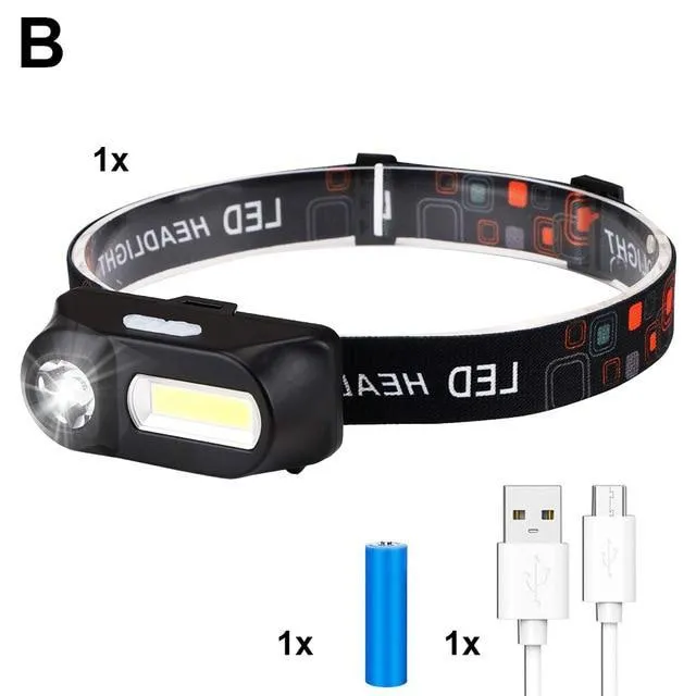 5000 Lumens COB Rotatable Hat Lamp