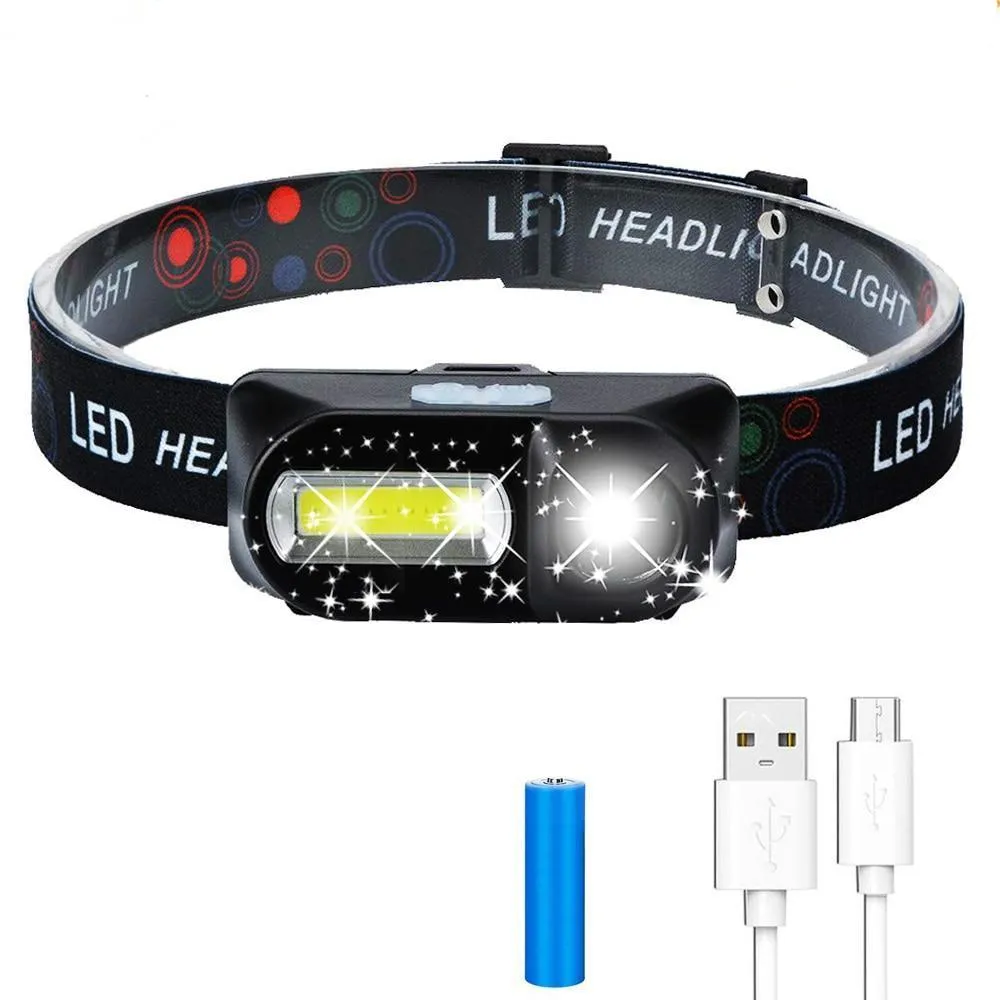 5000 Lumens COB Rotatable Hat Lamp