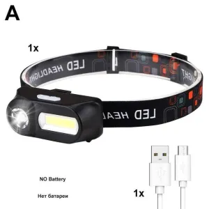 5000 Lumens COB Rotatable Hat Lamp
