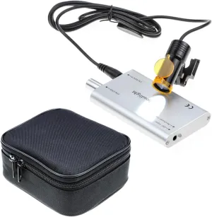5W LED Portable Head Lamp Headlight,Headlamp with Insert Clip Filter for Binocular Loupes (Silver), RA-007KSJZ