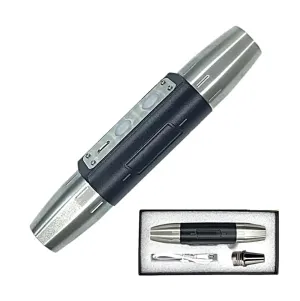 6 LEDs Diamond Tester, Super Bright Gemstones Flashlight, Professional Detector Lamp for Jade, 2.4Ah Rechargeable Battery Stainless Steel Detachable High-Concentration Light Head