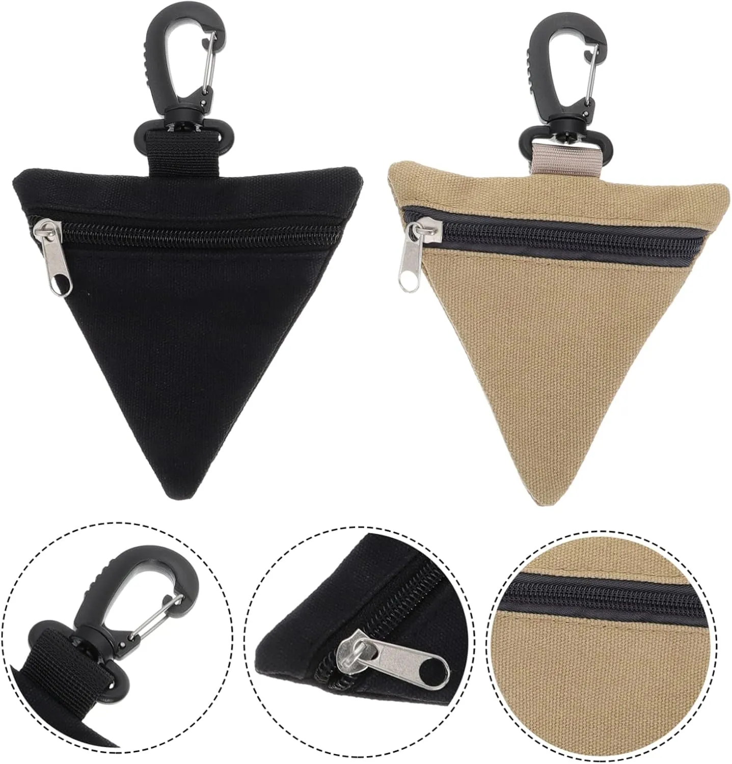 6 Pcs Fanny Pack Organizer Small Item Organizer Utility Pouch Belt Waist Pouch Bags