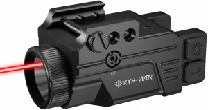 600 Lumens Taurus G2c G3C Pistol Red/Green/Blue Laser Light Combo, Aluminium Tactical Flashlight and Laser Sight with Strobe Function for Glock, Sig P320, Beretta 90two, S&W 99 and S&W TSW