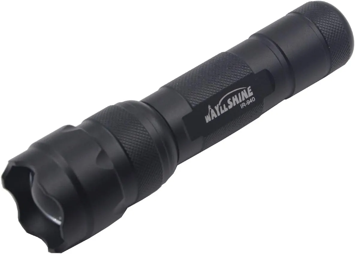 940nm IR Flashlight Infrared Illuminator Flashlight, 940nm IR Illuminator Flashlight Night Vision Flashlight, 940nm Infrared Flashlight for Hunting, Night Vision Camera