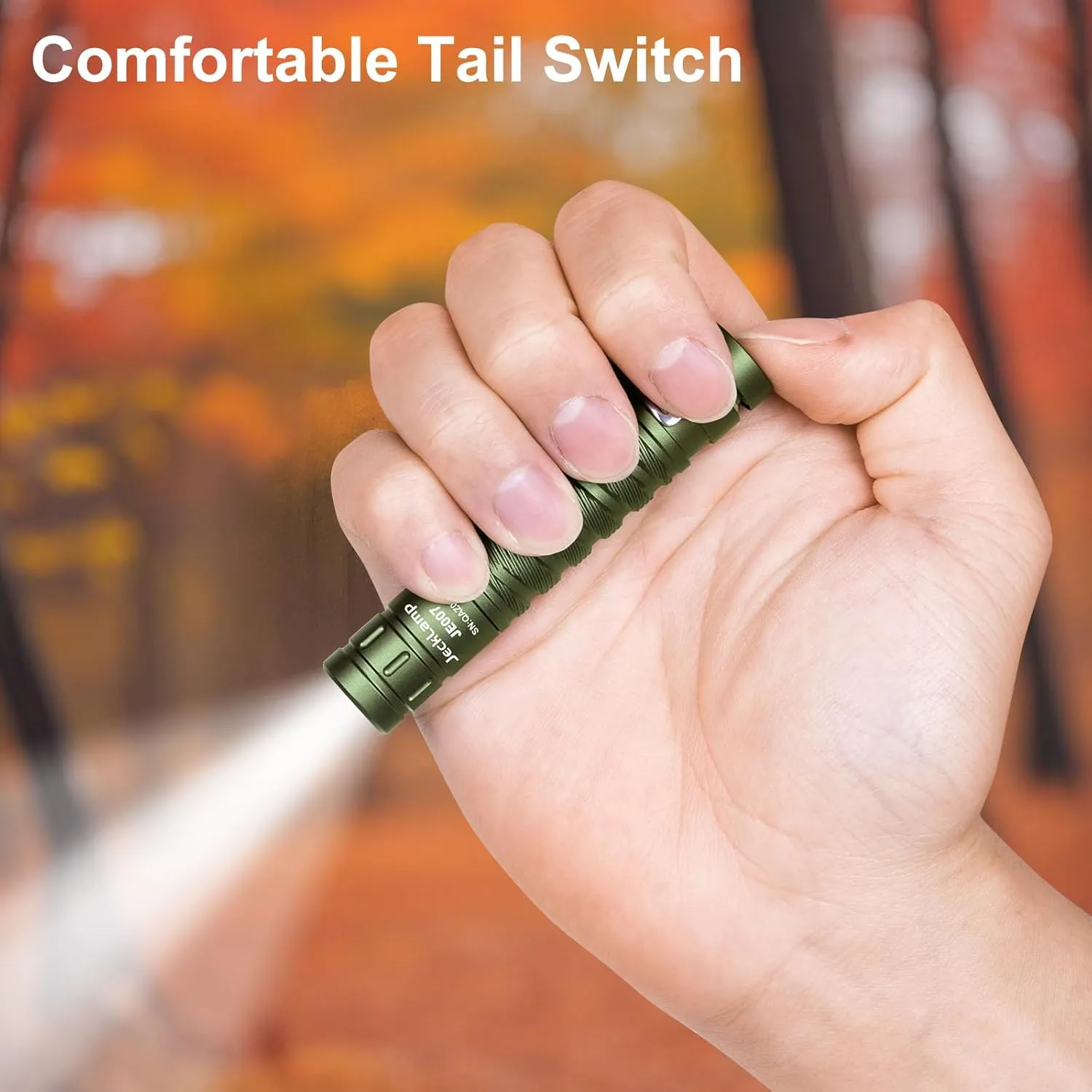 AAA Battery EDC Flashlight, 550 High Lumens Magnetic Flashlight with Clip, 4 Modes Mini Flashlight, Pocket Flashlight for Working, Camping（Battery Included）