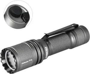 ACEBEAM Defender P16 Tactical Flashlight Tail-Dual Switch 1800 Lumens 529 Yards Beam Distance USBC Rechargeable IP68 Waterproof Powerful Portable Small LED Flashlights