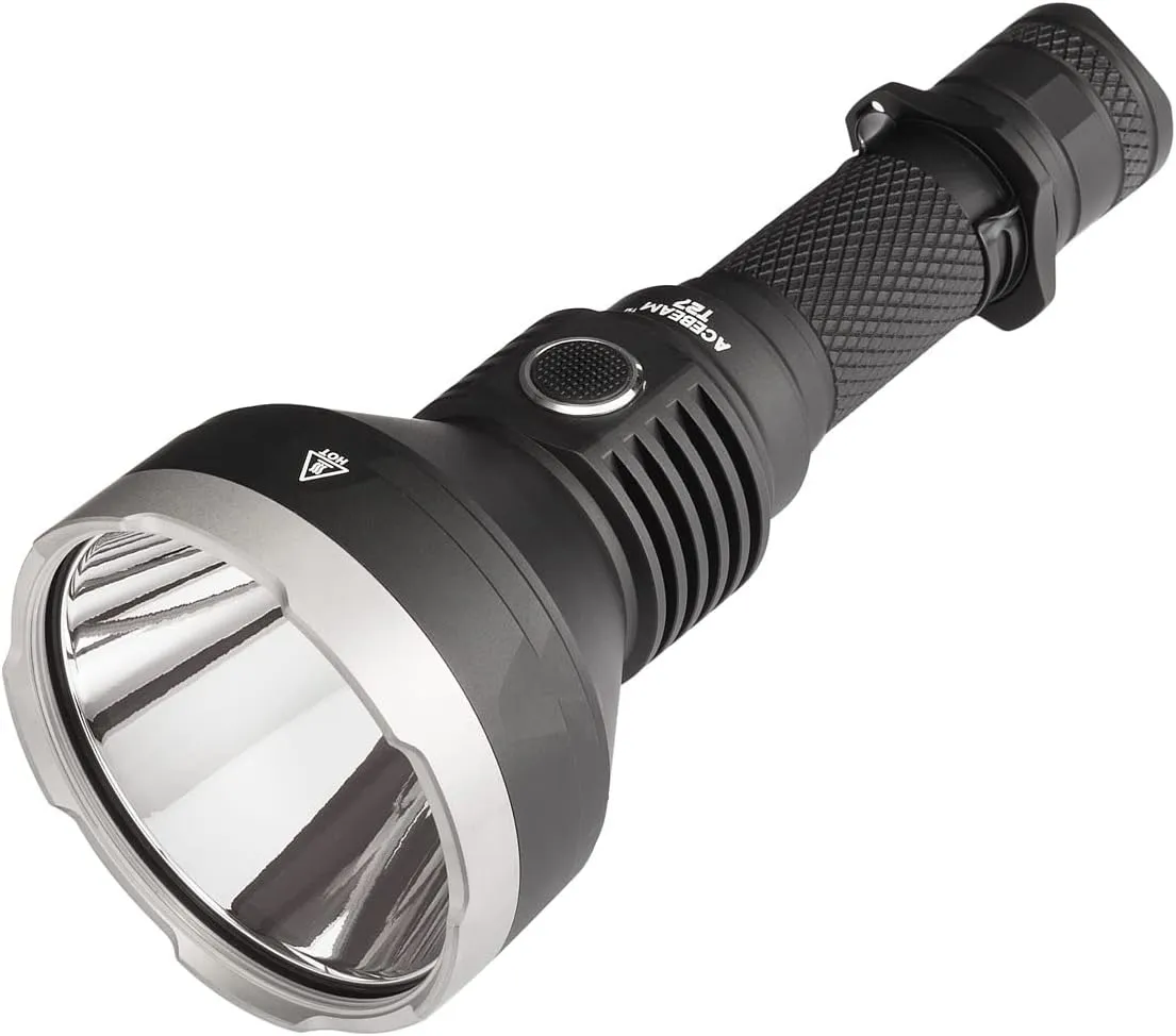 ACEBEAM T27 Cree XHP35 HI Led 2500 Lumens Throw Distance 1180 Meters Power Bank Flashlight with USB-C Rechargeable(Cool White)