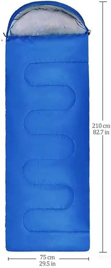 Adult Sleeping Bag Portable Travel Hiking Camping Office Dirt-Proof Sleeping Bag Outdoor Thickened Sleeping Bag(D,36 * 20 * 20CM)