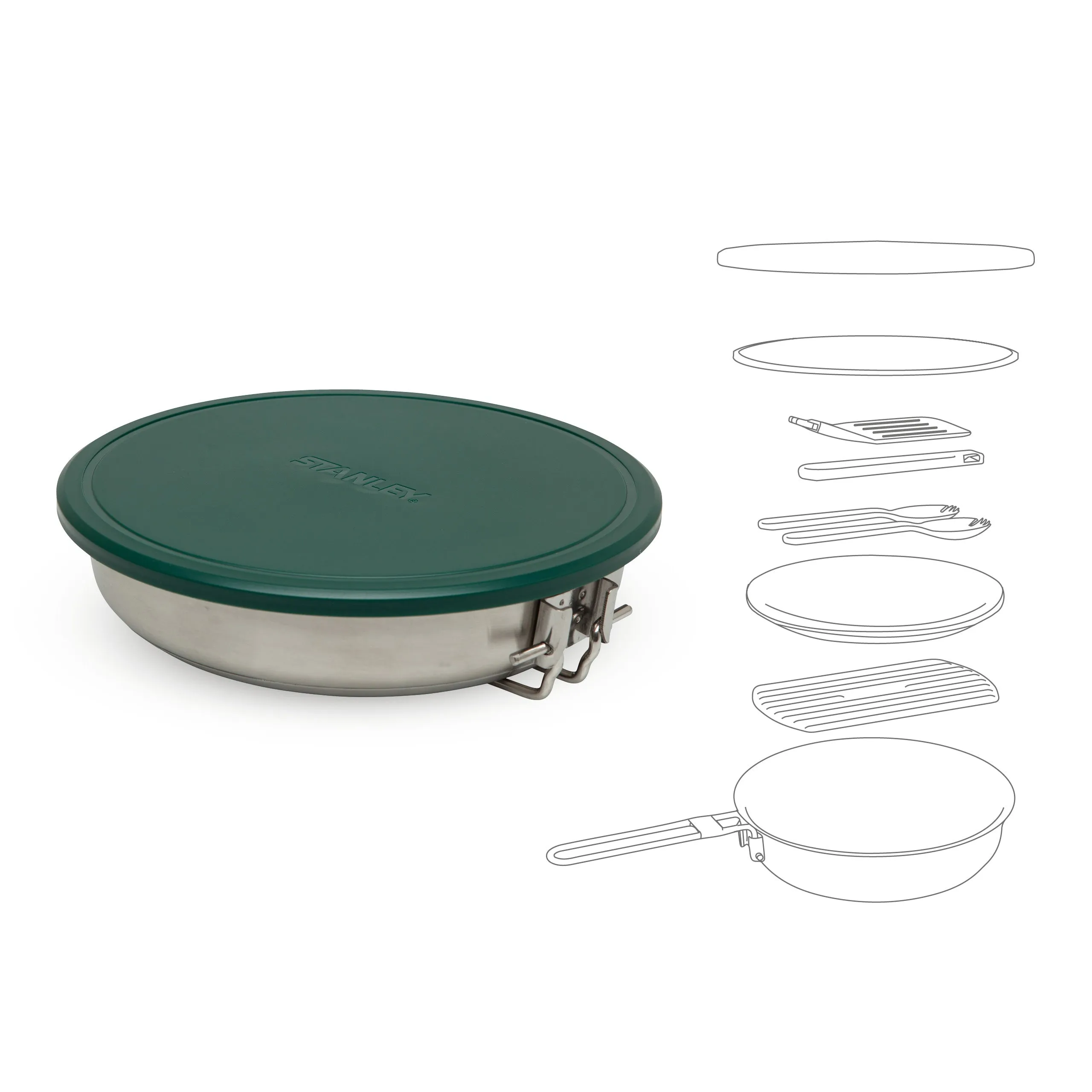 Adventure All-In-One Fry Pan Set