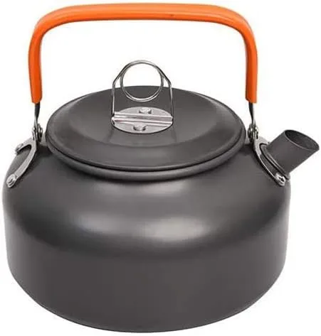 Aluminum Kitchen Set Camping Pot Kit Kettle Travel Mountaineering Picnic BBQ Cutlery Equipment (D