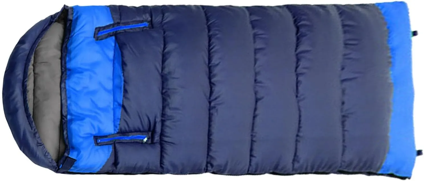 aqxreight Sleeping Bag Arm Zipper Holes Warm Portable Travel Sleeping Bag for Camping Outdoor Blue L Comfortable Sleep B Sleeping BagOutdoor Sleeping BagCamping Sleeping BagAdult Sleeping