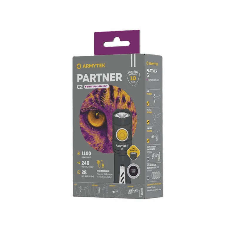 ARMYTEK PARTNER C2 MAGNET USB
