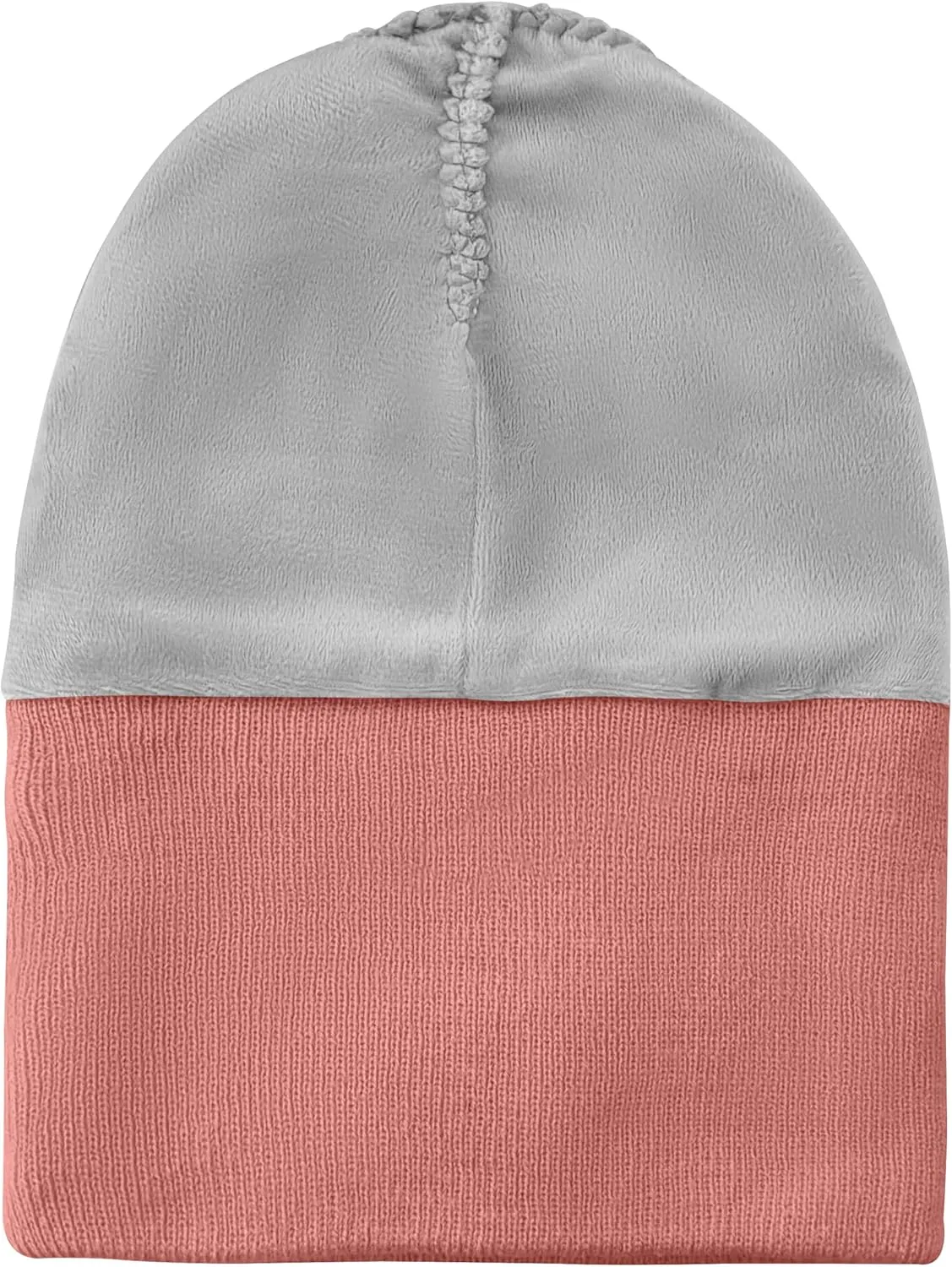 ATNKE LED Lighted Beanie Hat,USB Rechargeable 4 LED Red and Blue Flashed Run Headlamp Lined Fleece Cap for Men and Women