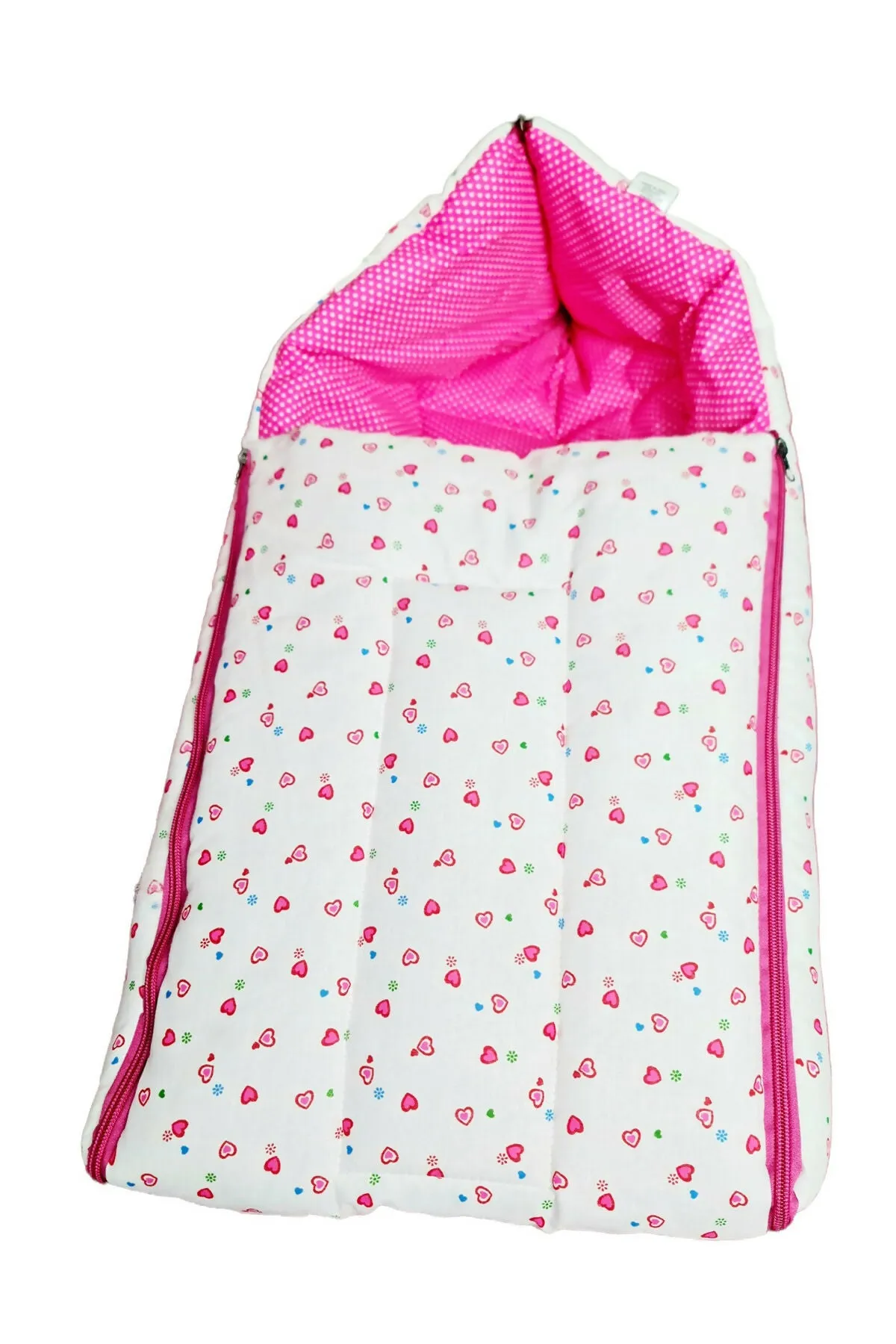 Baby Cotton Printed Sleeping Bag with Zip (Pack of 1)