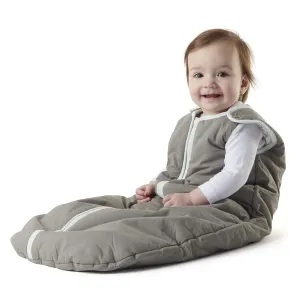 baby deedee Sleep Nest Sleeping Sack, Warm Baby Sleeping Bag fits Newborns and Infants, Gray Lagoon, Small (0-6 Month)