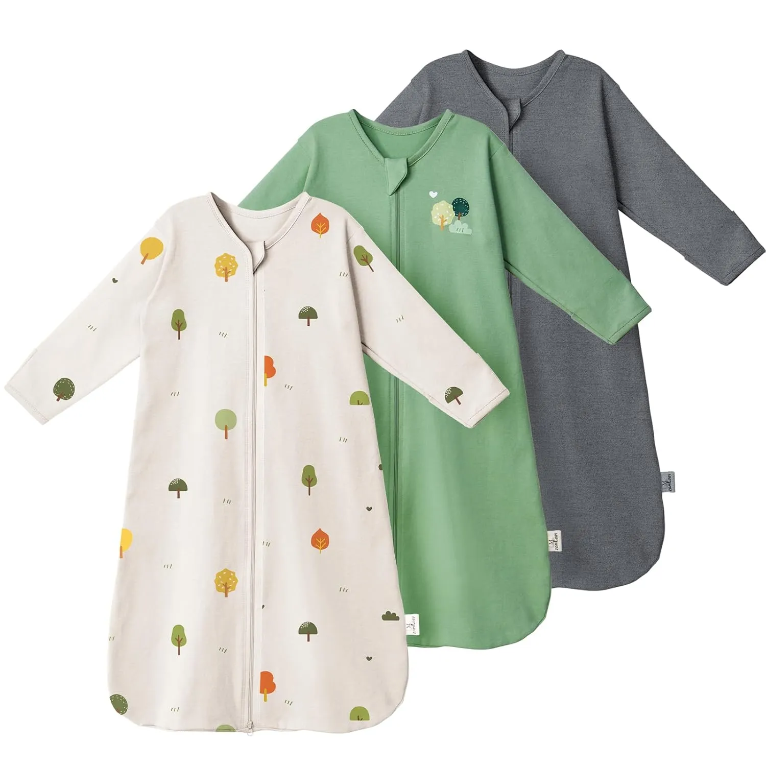 Baby Sleep Sack 18-24 Months 100% Cotton Long Sleeve - Wearable Baby Sleep Bag - 0.5 Tog Sleeping Sack for Newborn Infant