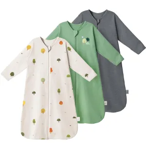 Baby Sleep Sack 18-24 Months 100% Cotton Long Sleeve - Wearable Baby Sleep Bag - 0.5 Tog Sleeping Sack for Newborn Infant