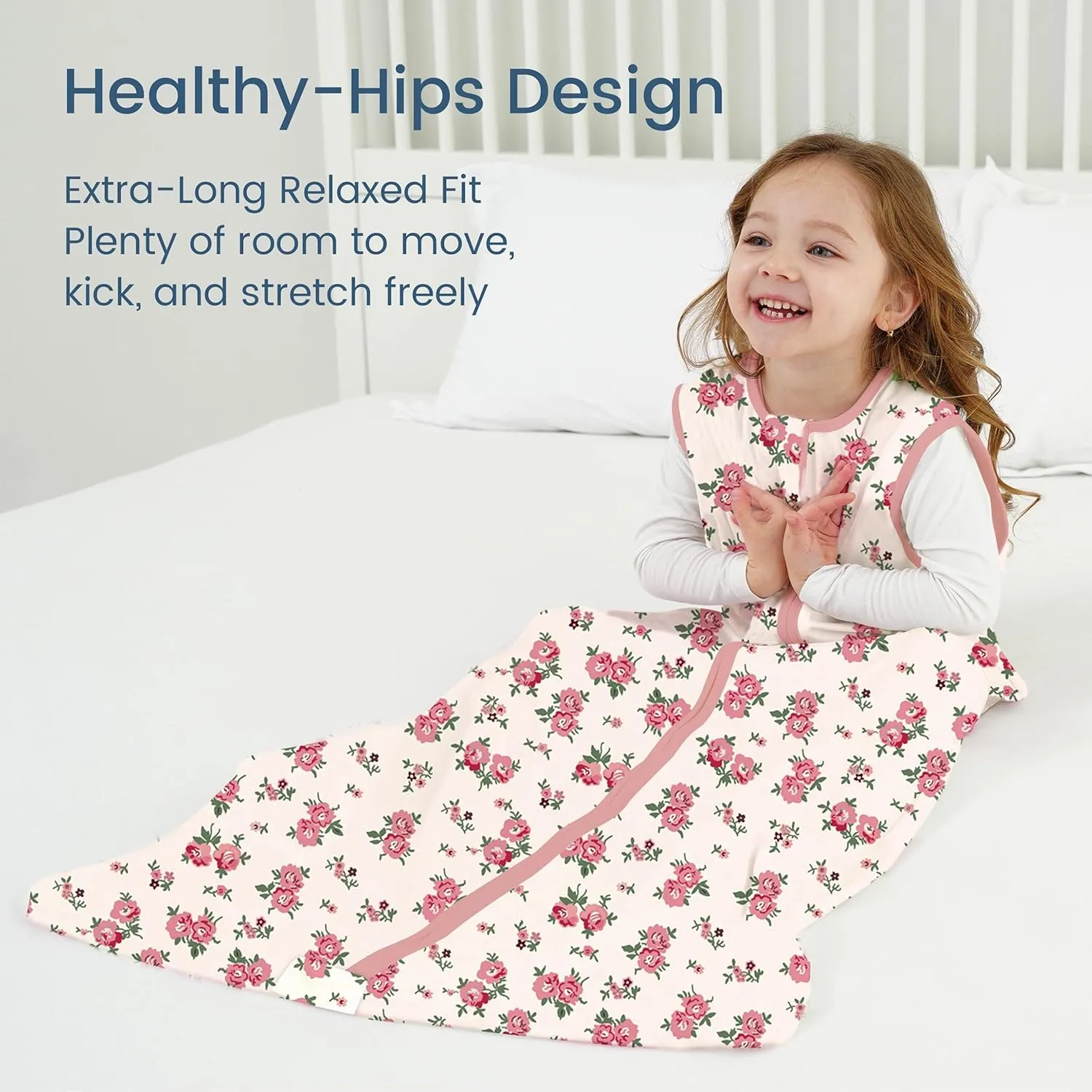 Baby Sleep Sack 6-12-15 Months Light Wearable Blanket for Babies with 2-Way Zippers, 0.5 TOG Premium Soft Breathable Sleeping Bag for Baby Boys Girls 2-Pack