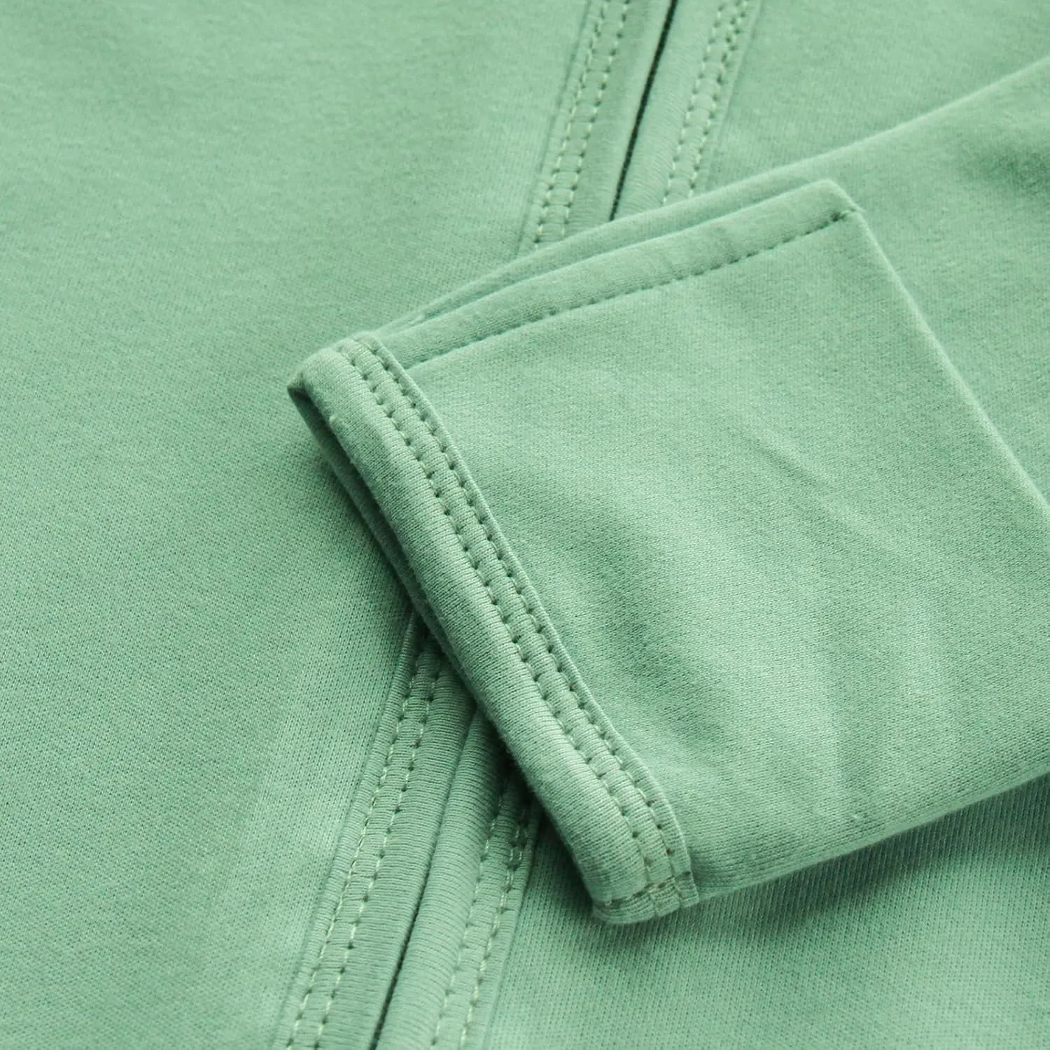 Baby Sleep Sack 6-12 Months 100% Cotton Long Sleeve - Wearable Baby Sleep Bag - 0.5 Tog Sleeping Sack for Newborn Infant