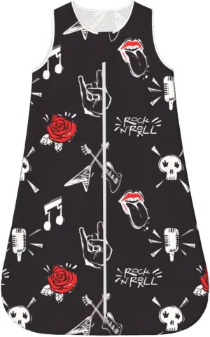 Baby Sleep Sack S-XL Rock Roll Rocknroll Signs Stretchy Baby Sleeping Bag