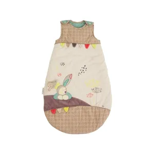 Baby Sleeping Sack (0-6 Months) Warm Tog 2.5 Infant Sleeping Bag Transition Swaddle Wearable Blanket Sleeveless Sleeper Cotton Poplin Quilted Sack