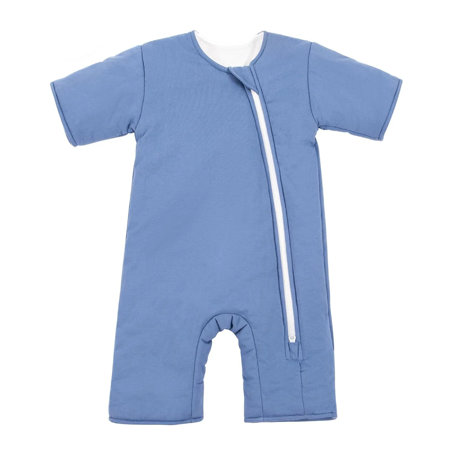 Baby Transition Sleep Sack 3-6 Months 100% Cotton Warm Thick Transition Swaddles for Newborns Infant Long Sleeve Sleep Sack with Feet Baby Wearable Blanket 2-Way Zipper Easy Diaper Changes