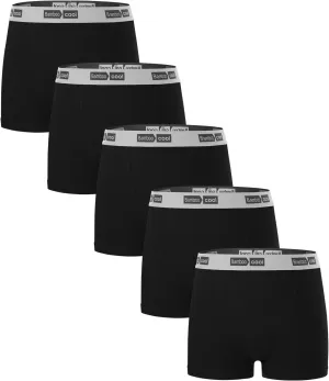 BAMBOO COOL Womens Bamboo Boxer Briefs Underwear Soft Stretch Boy Shorts Panties for Women