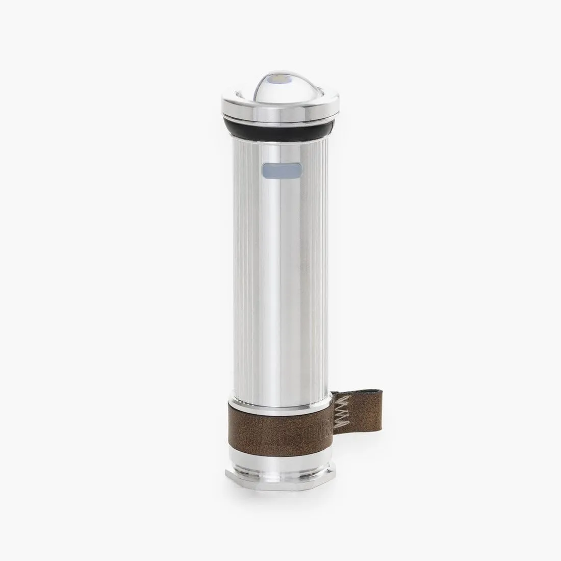 Barebones Mini Flashlight - Aluminum, Vintage-Style Rechargeable Flashlight with Adjustable Brightness, Magnetic Base, and Candle Flicker Mode – Compact Travel and Camping Light