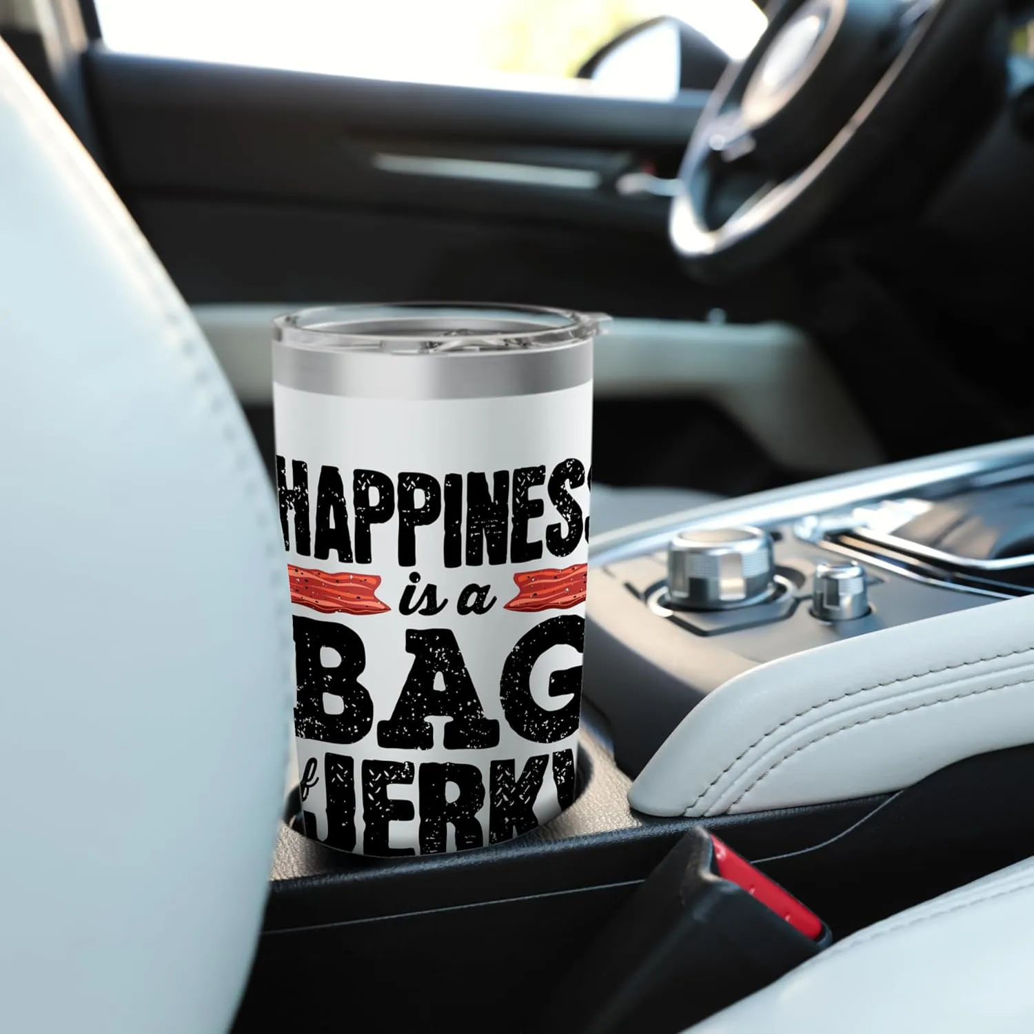 Beef Jerky Carnivore Diet A Bag Of Beef Jerky Stainless Steel Insulated Tumbler
