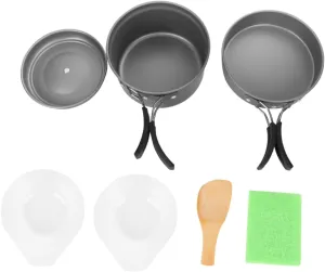 BESPORTBLE BBQ Kit Cookware for Hiking Cookware Kit Camping Cookware Outdoor Water Bag