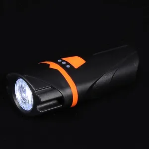 BESPORTBLE Riding Headlamp Bike Front Light Plastic Bike Light Lightweight Portable Appearance Safe Riding