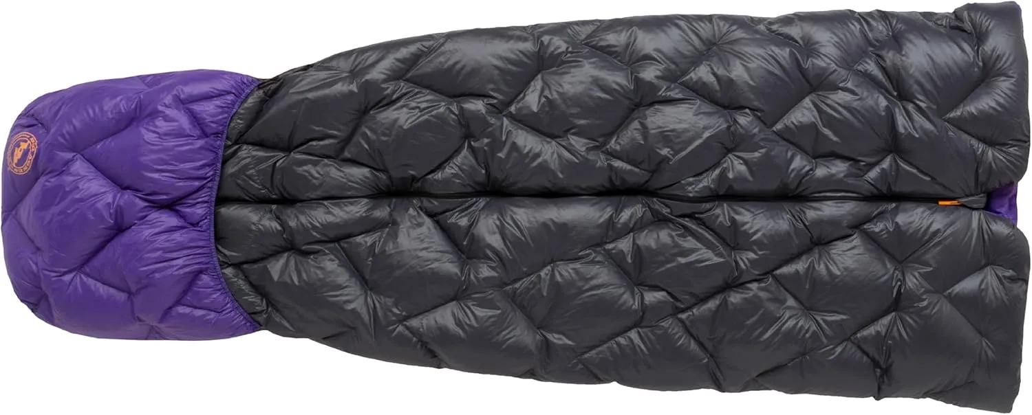 Big Agnes Fly Creek UL - 850 RDS DownTek Ultralight Sleeping Bag, Backpacking Gear, Compact Cold Weather Sleep Quilt