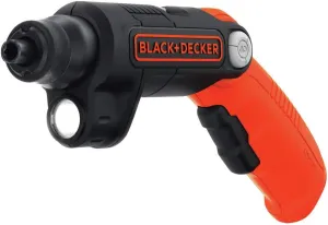 BLACK DECKER 4V MAX* Cordless Screwdriver with LED Light (BDCSFL20C)