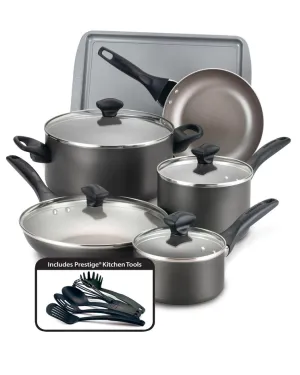 Blair Farberware 15pc Dishwasher Safe Nonstick Cookware Set
