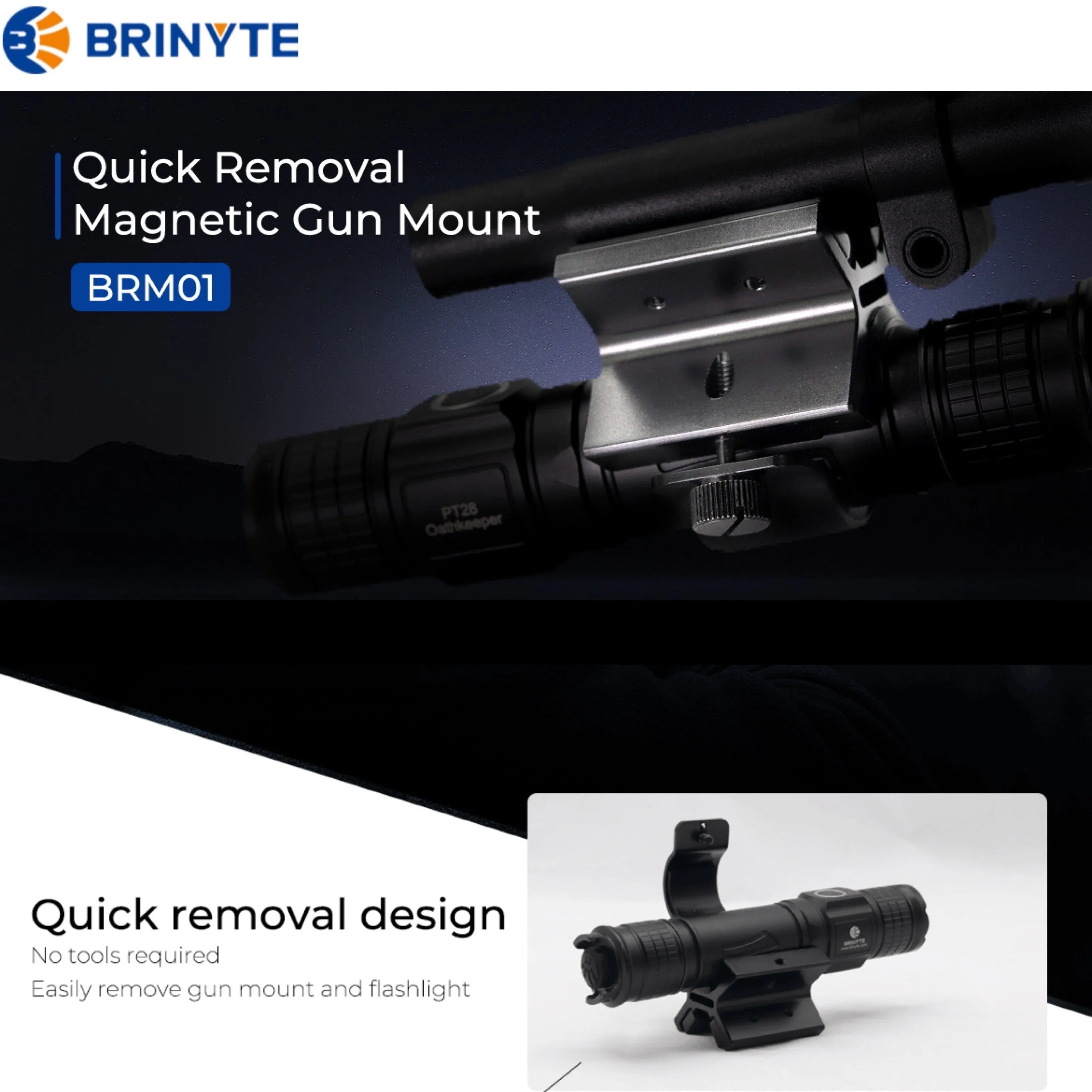 Brinyte BRM01 Magnetic Mounting Bracket