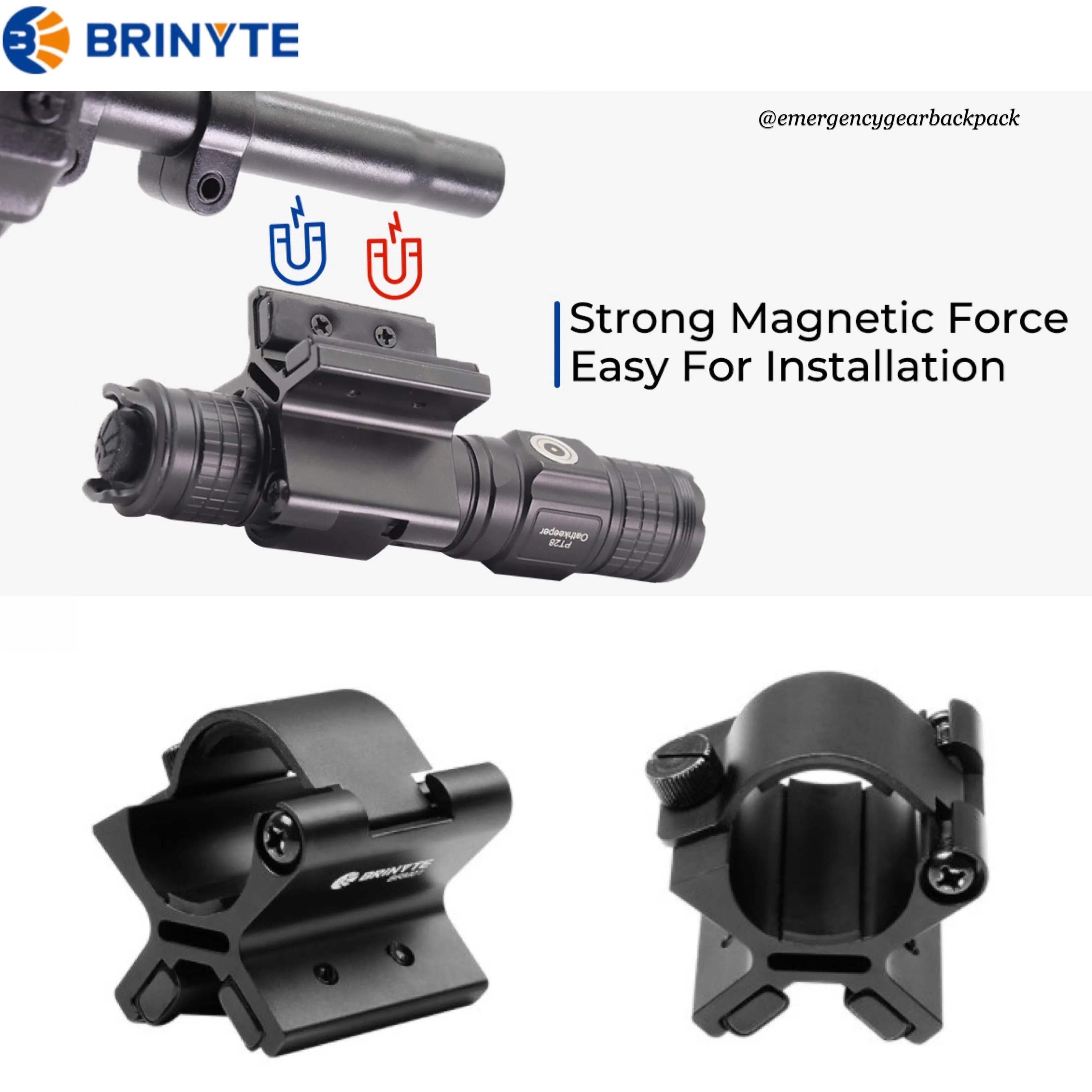 Brinyte BRM01 Magnetic Mounting Bracket