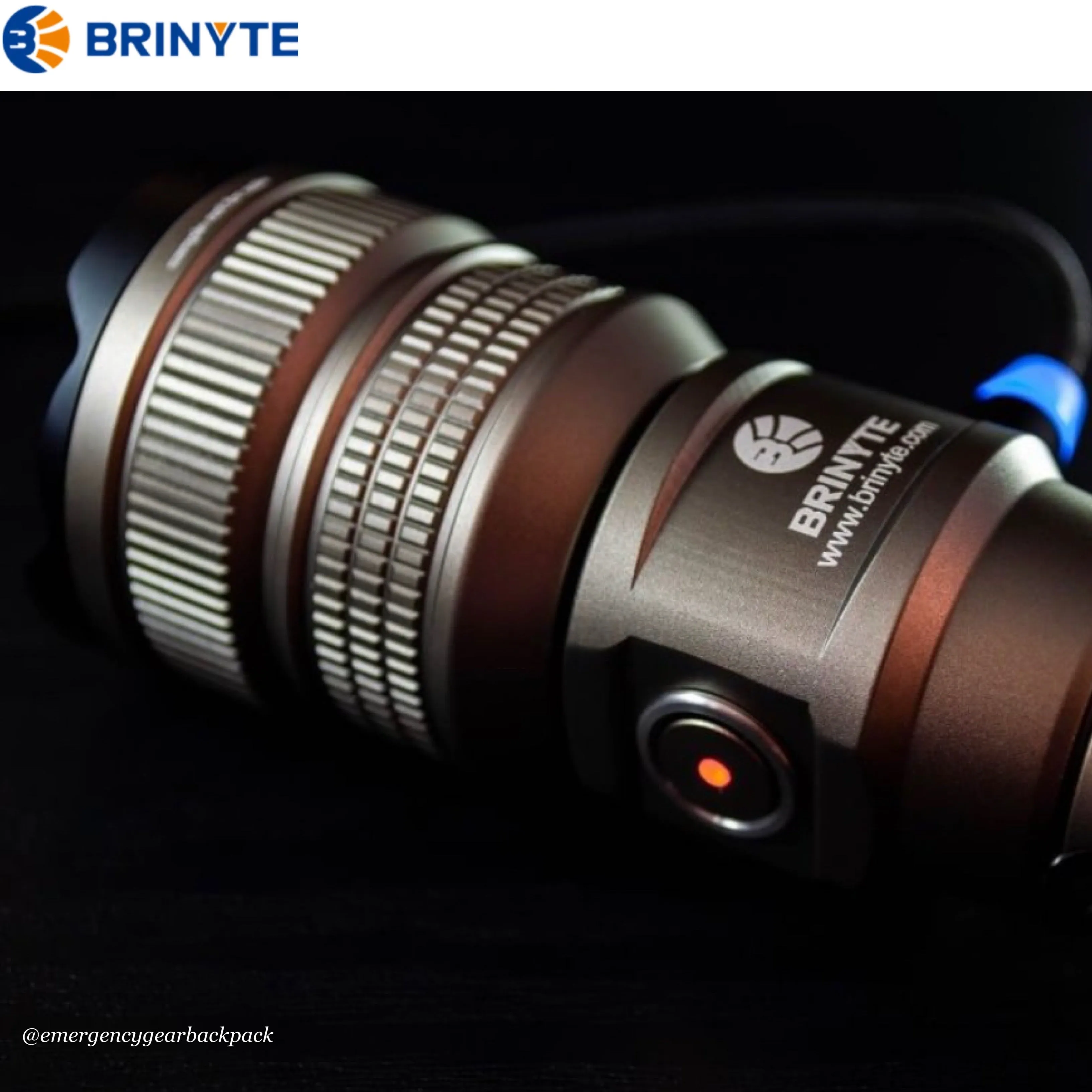 BRINYTE PT18pro Oathkeeper 2000LMS 360M Tactical Flashlight