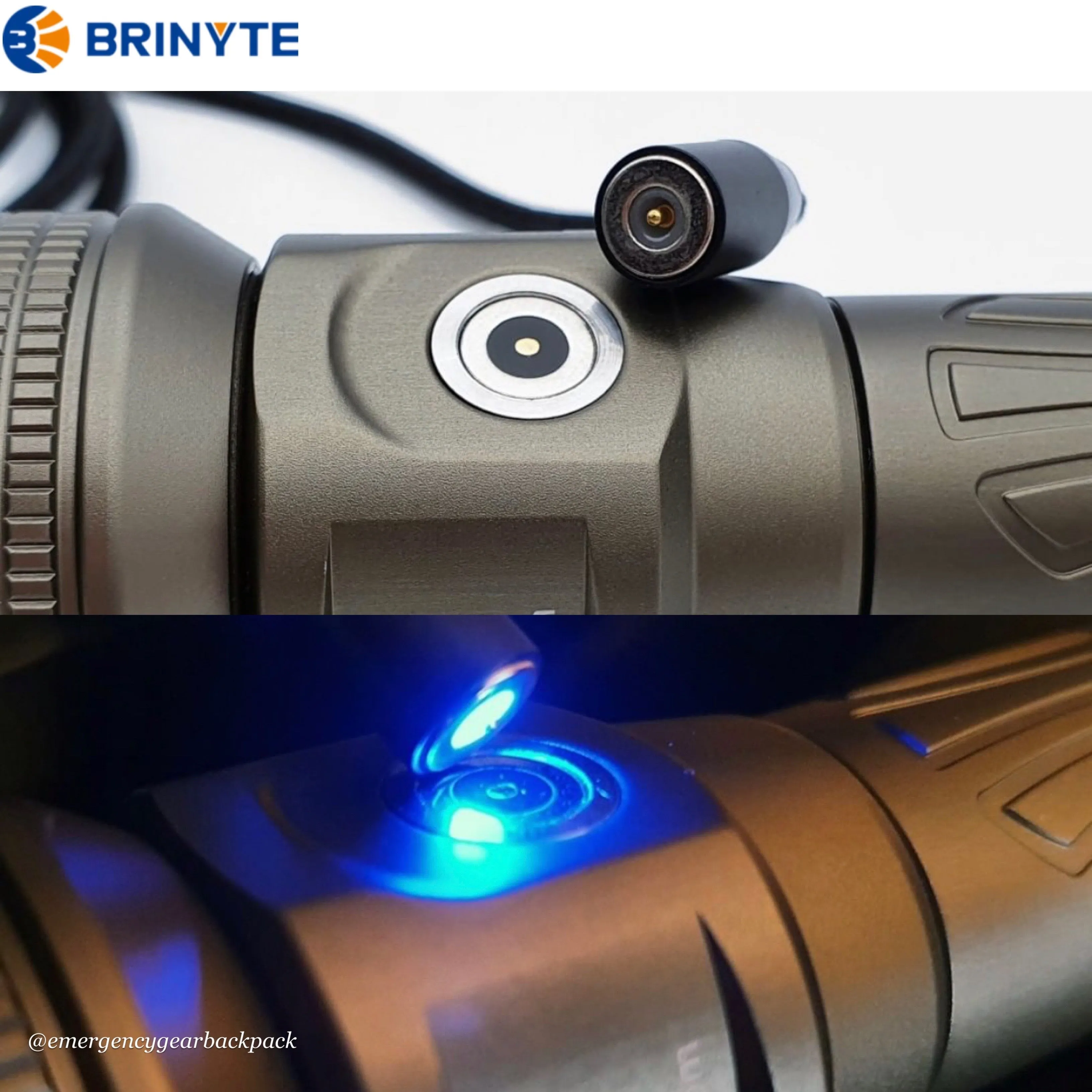 BRINYTE PT18pro Oathkeeper 2000LMS 360M Tactical Flashlight
