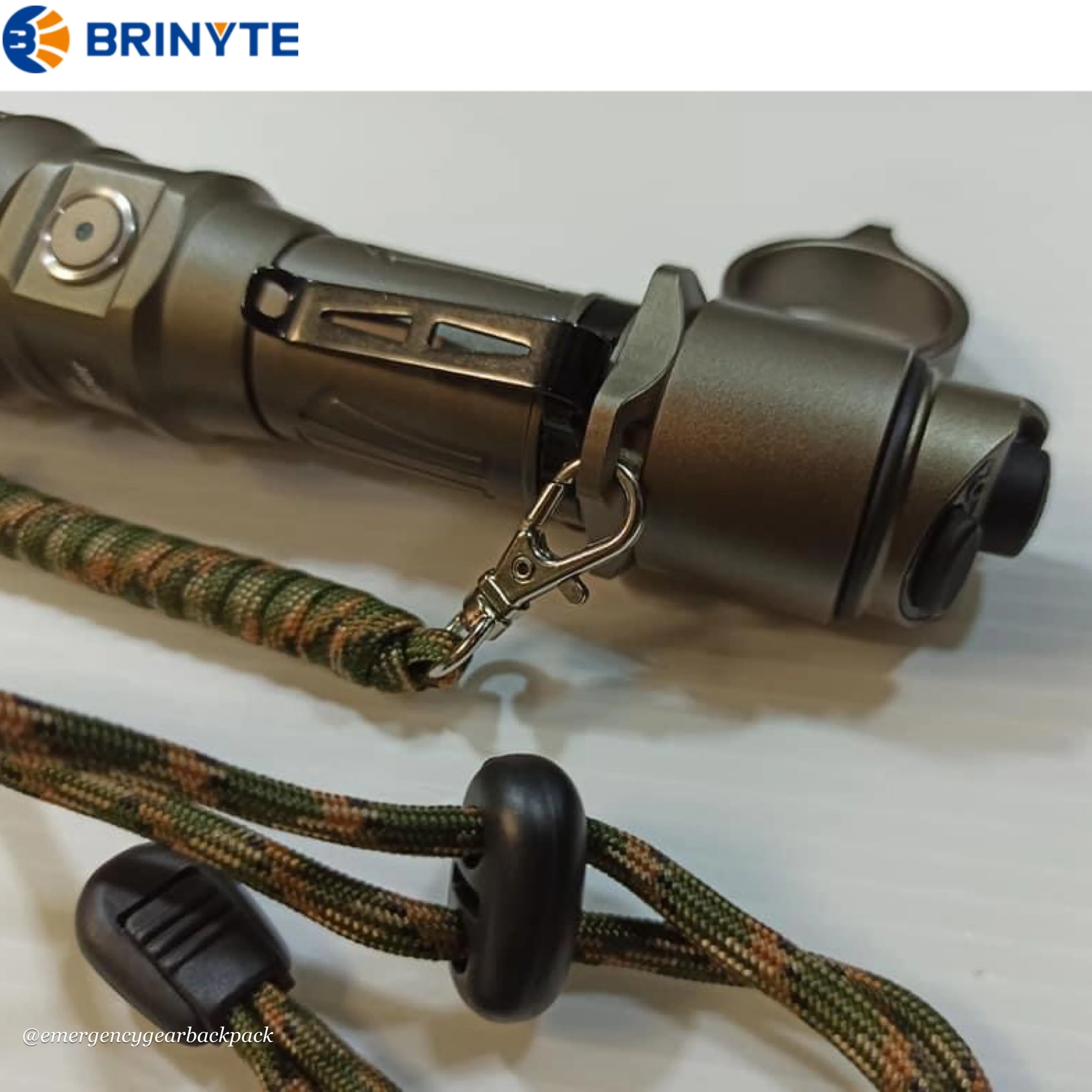 BRINYTE PT18pro Oathkeeper 2000LMS 360M Tactical Flashlight