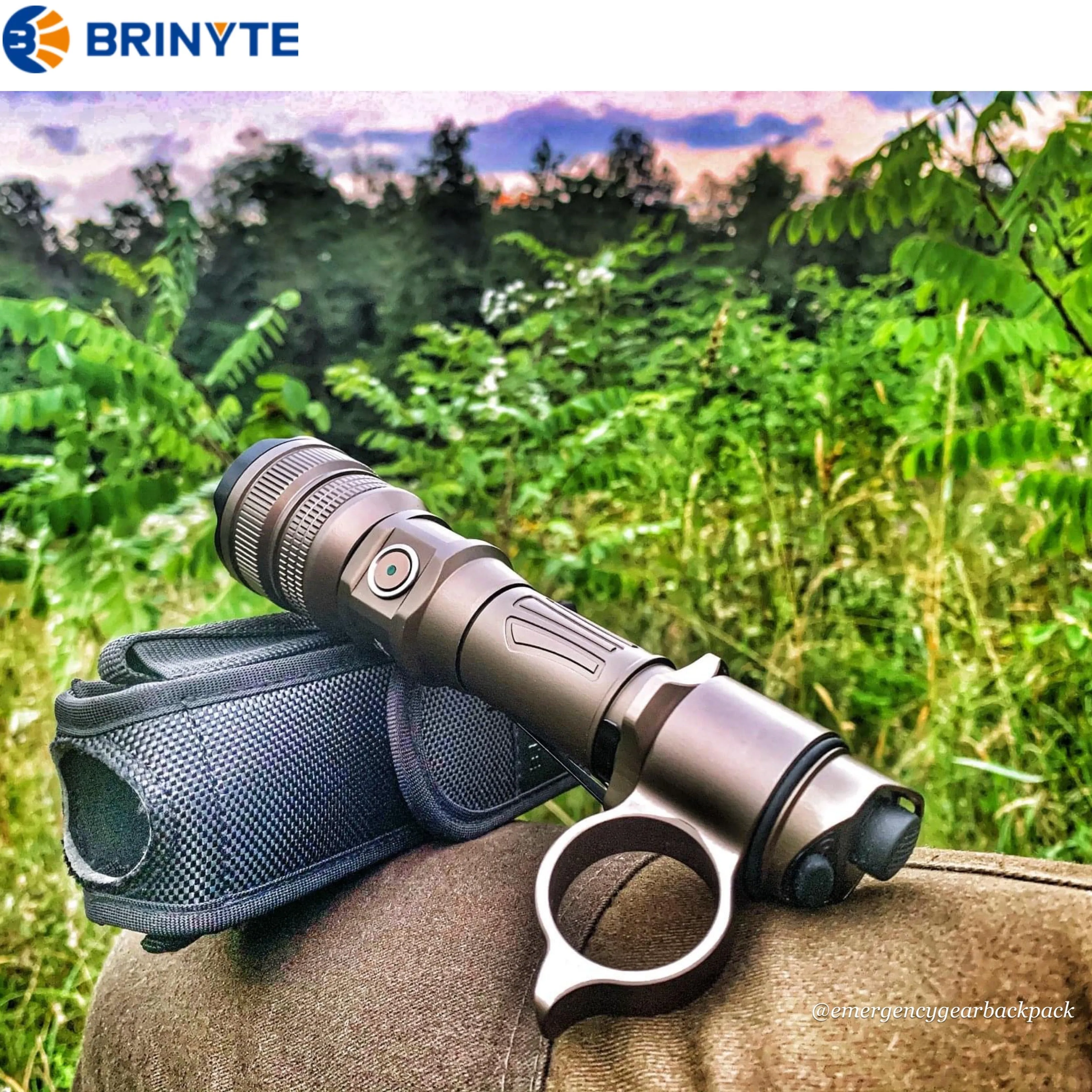 BRINYTE PT18pro Oathkeeper 2000LMS 360M Tactical Flashlight