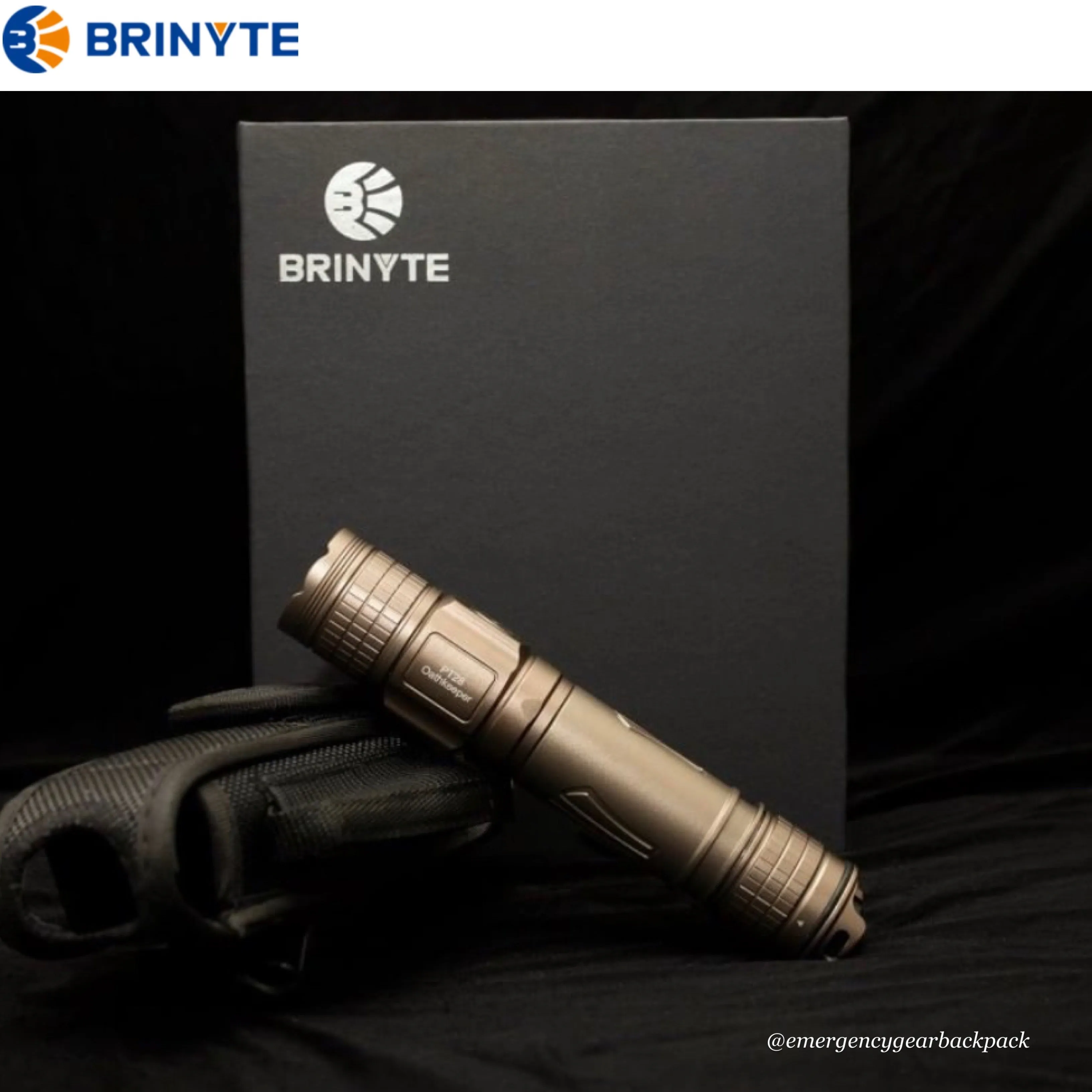 BRINYTE PT28 Oathkeeper 1600LMS 245M Tactical Flashlight
