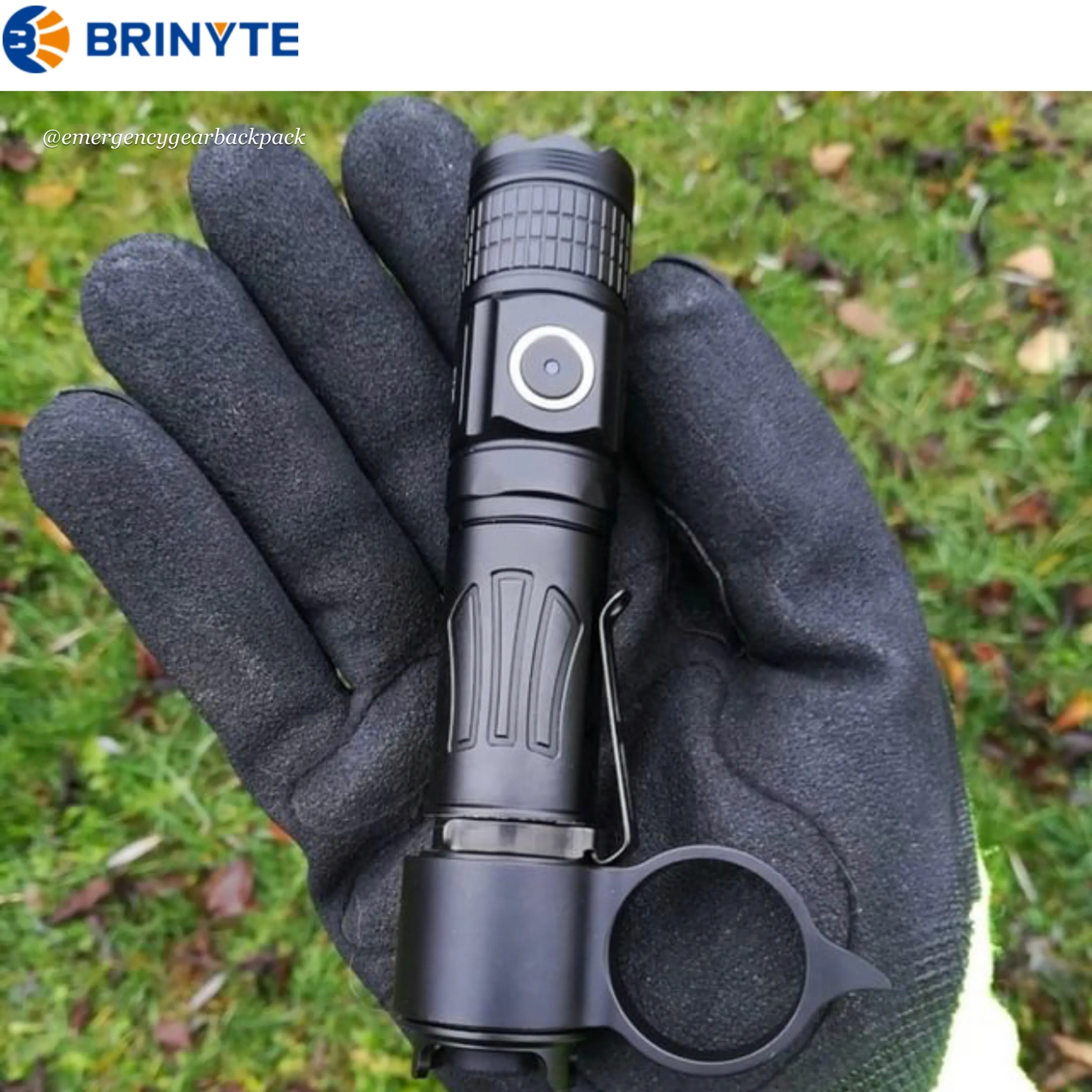 BRINYTE PT28 Oathkeeper 1600LMS 245M Tactical Flashlight