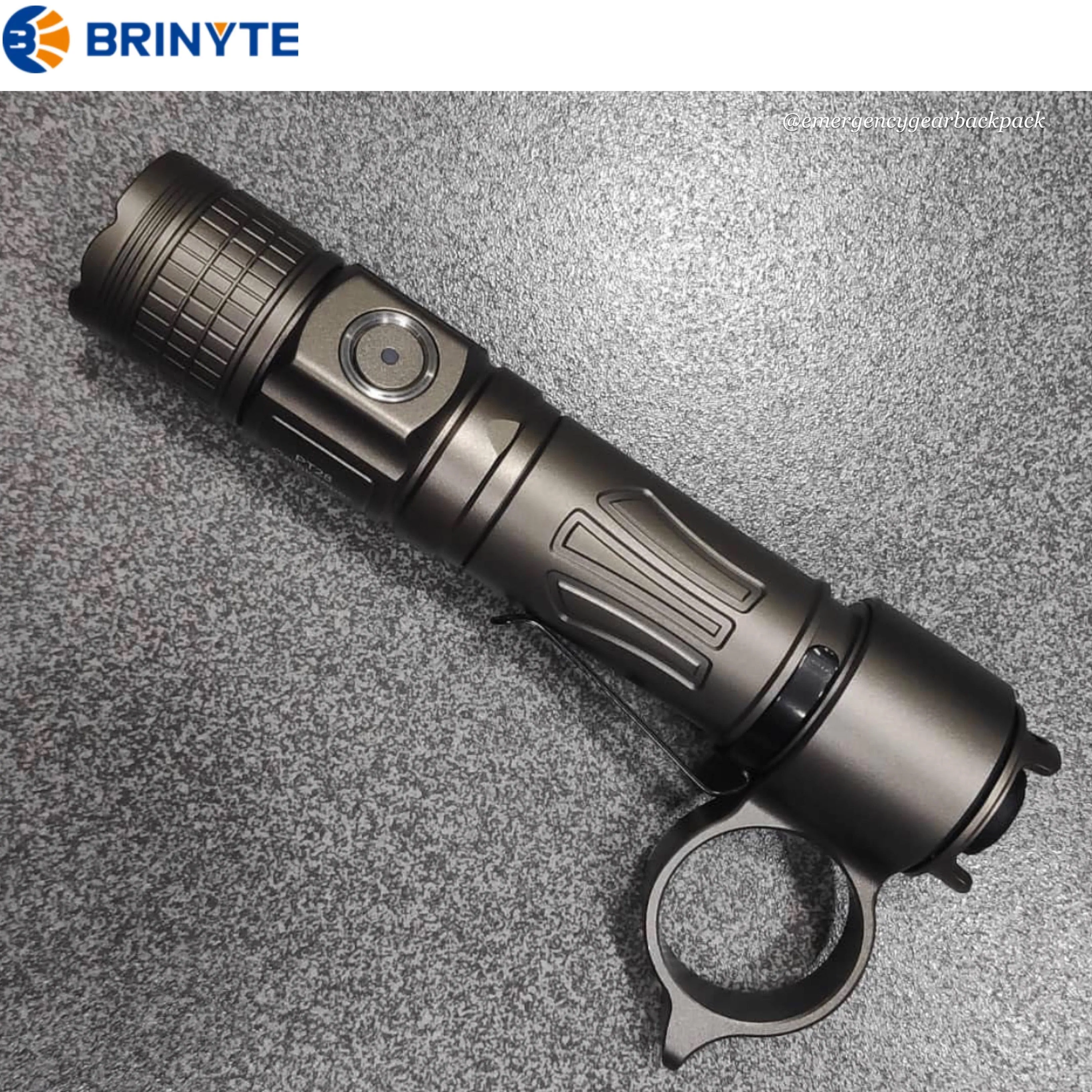 BRINYTE PT28 Oathkeeper 1600LMS 245M Tactical Flashlight
